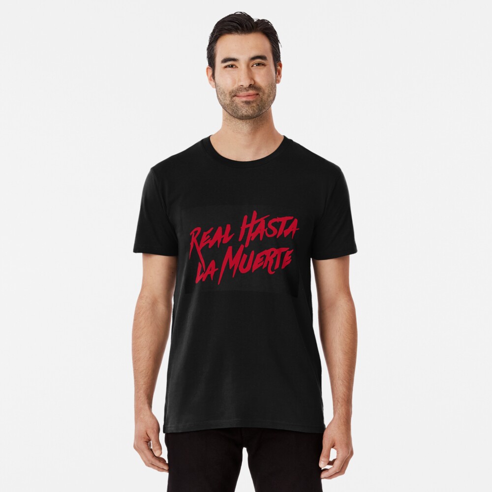 Camiseta Anuel Real Hasta La Muerte T Shirt De Camiblogger Redbubble