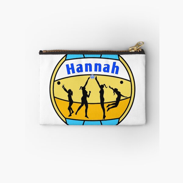 Item preview, Hannah loves volleyball designed and sold by Attiva.