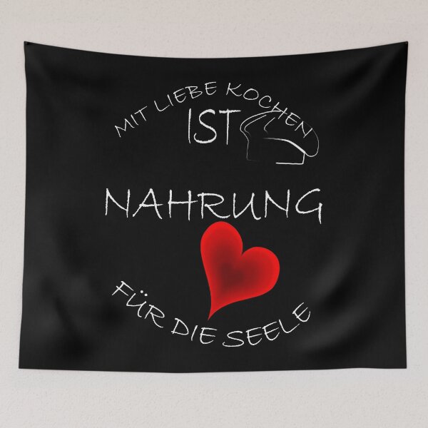 Item preview, Shirt Food for the soul loves to work designed and sold by Andreas-Jaeger.