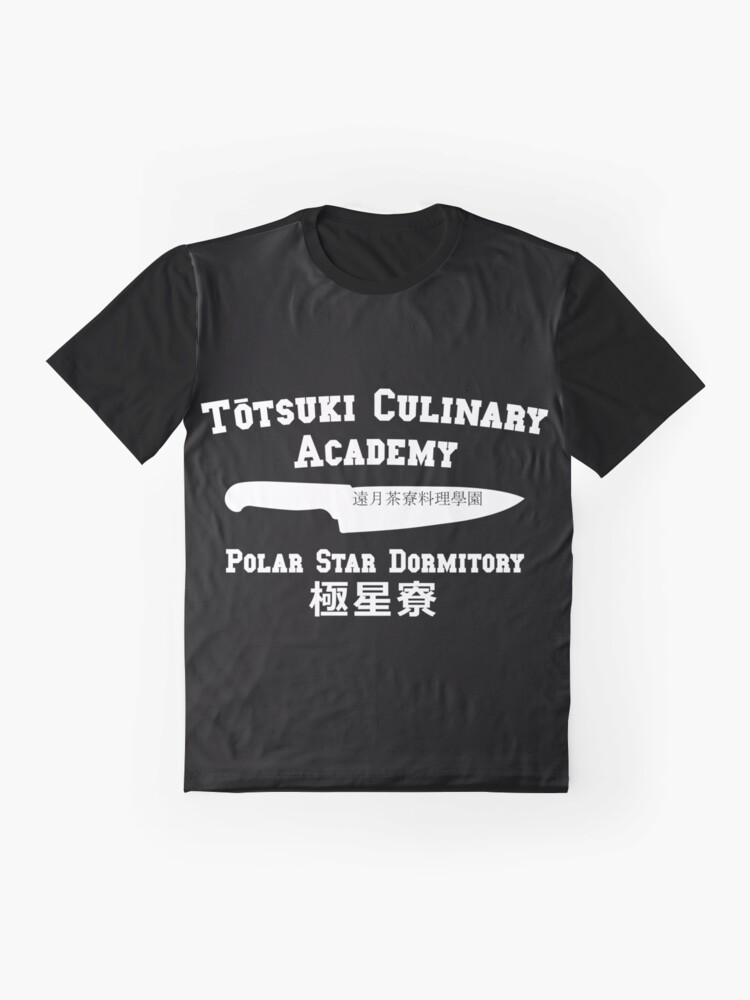 "Totsuki Culinary Academy Polar Star Dormitory White" Tshirt by