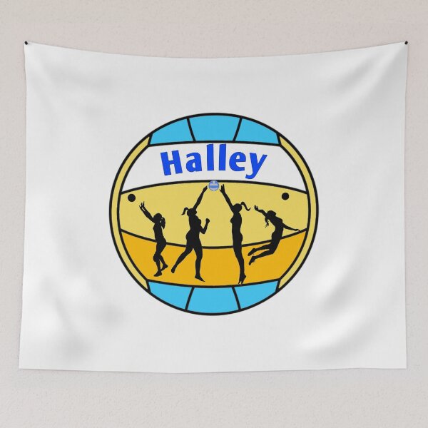 Item preview, Halley loves volleyball designed and sold by Attiva.
