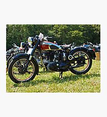 BSA M20/M21 Photographic Print