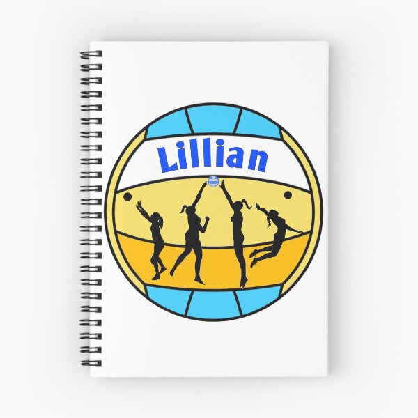 Item preview, Lillian loves volleyball designed and sold by Attiva.