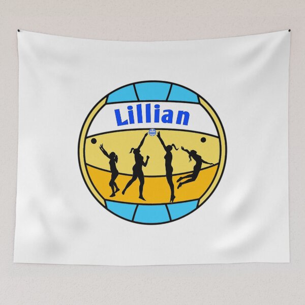 Item preview, Lillian loves volleyball designed and sold by Attiva.