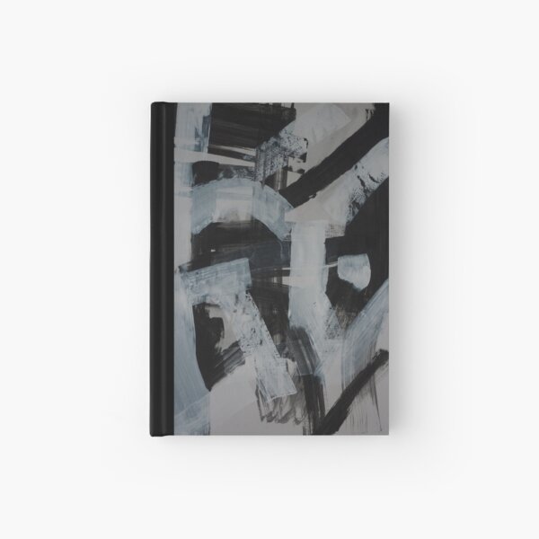 Abstract Expressive Portrait Study 4 Hardcover Journal
