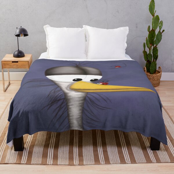 Item preview, Ernie The Egret And Ladybugs designed and sold by OneArtsyMomma.