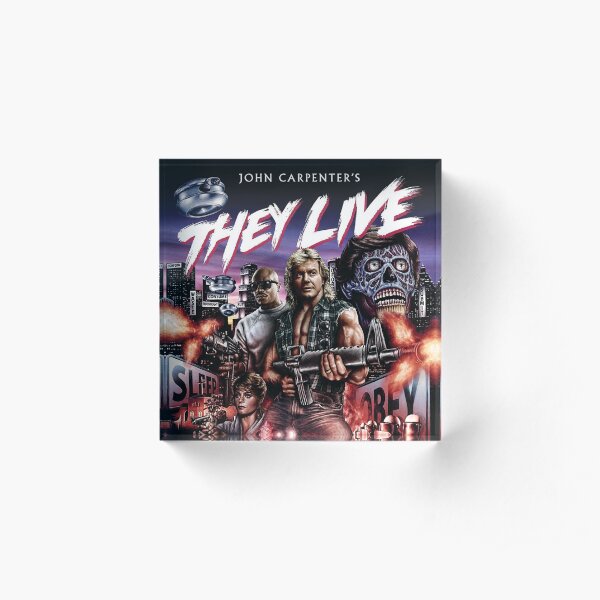 They Live Acrylic Block