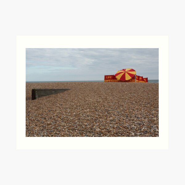 Life Guard Art Print