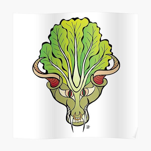 "The New Devil's Lettuce" Poster by MoonlighterAK Redbubble