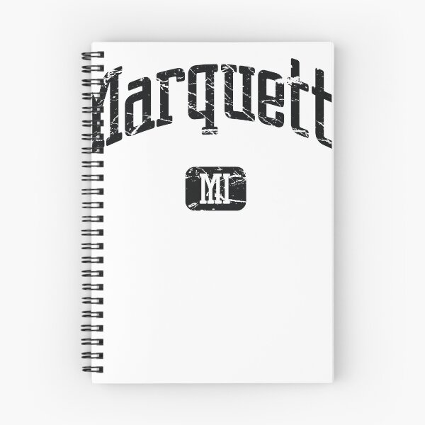 Item preview, Marquette Michigan MI Vintage Style Faded Tee from Hometown Tees designed and sold by HometownTees.