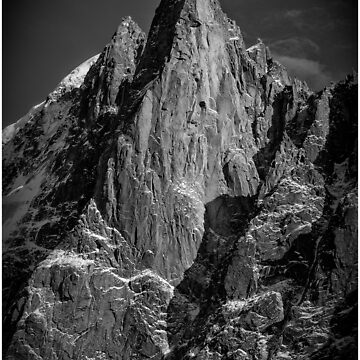 Artwork thumbnail, Les Drus, Chamonix Mont Blanc by Wildwales