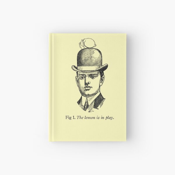 The lemon is in play Hardcover Journal