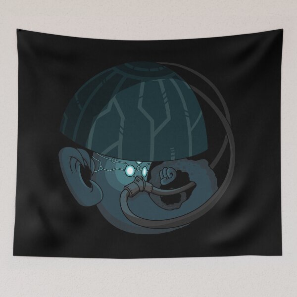 Item preview, Ghost Mecha Mushroom designed and sold by Javules.