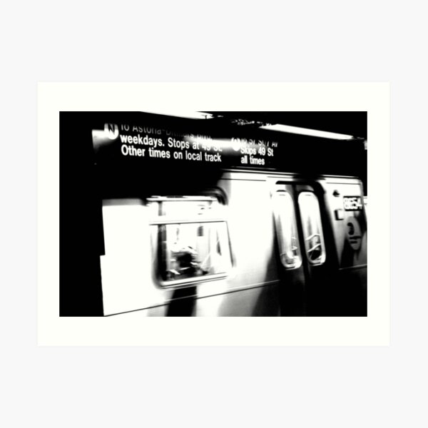 N Train Art Print