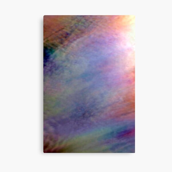 Irridescent Abstract Canvas Print