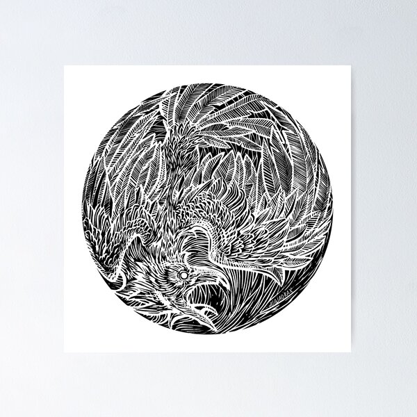 Circle of ravens Poster