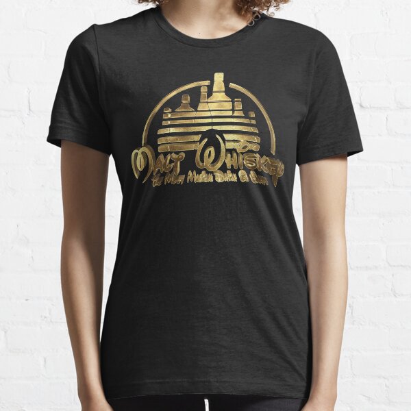 malt whisky t shirt disney