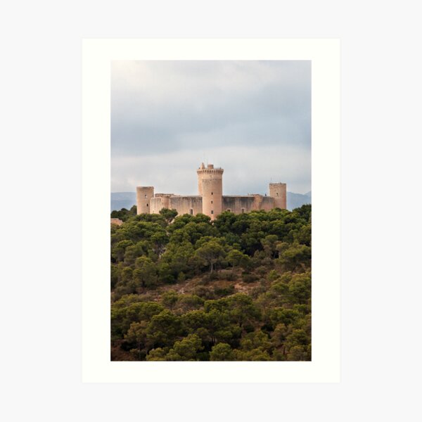 Castillo de Bellver Art Print