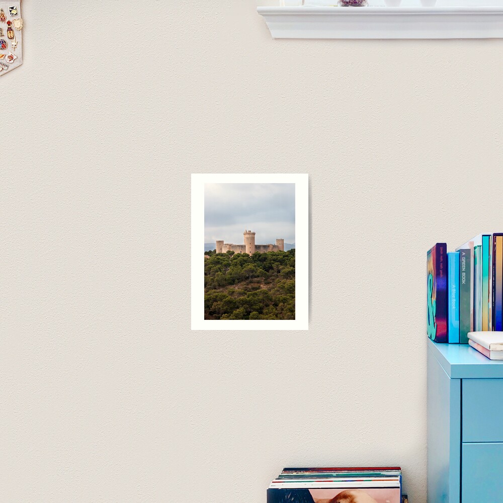 Castillo de Bellver Art Print