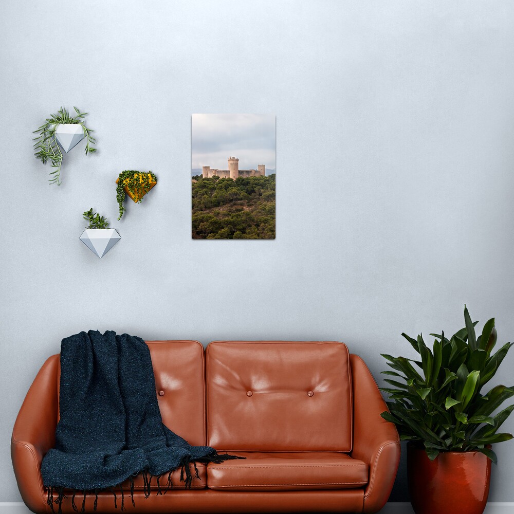 Castillo de Bellver Metal Print