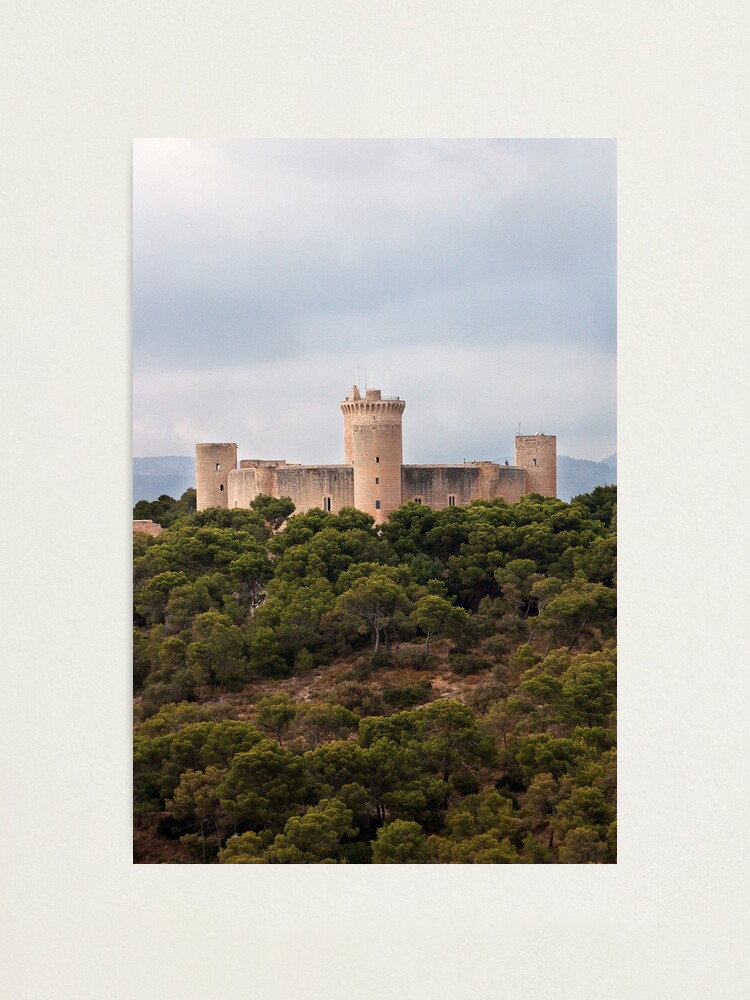 Alternate view of Castillo de Bellver Photographic Print
