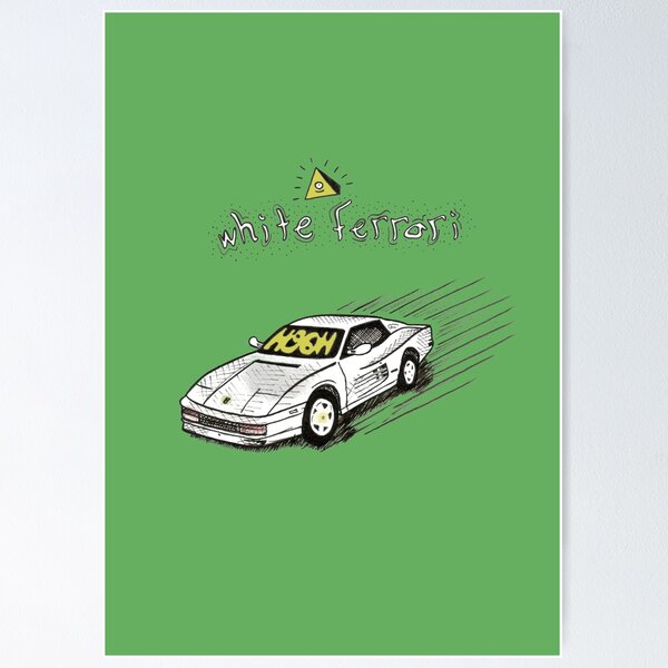 Frank Ocean 'White Ferrari' Poster – Posters Plug