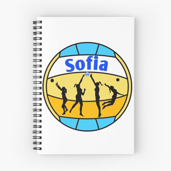 Item preview, Sofia loves volleyball  designed and sold by Attiva.