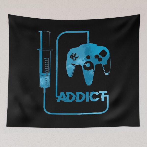 Item preview, Gaming Gamer Addict Addiction TShirt Gift designed and sold by alexngn.