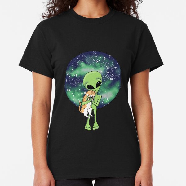 Ali and the Cat by Silvana Arias Classic T-Shirt