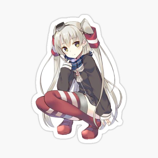 Item preview, Anime Girl Sticker designed and sold by Sharpadox.