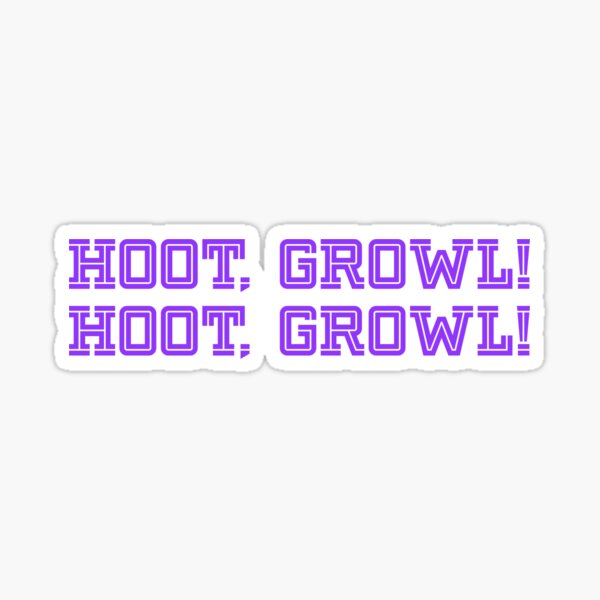 Dimension20: Fantasy High! HOOT GROWL Sticker Sticker