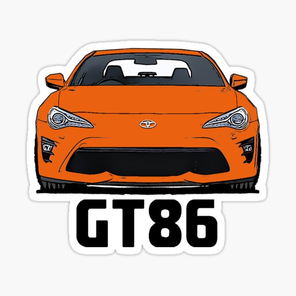 Toyota Gt86 Stickers Redbubble