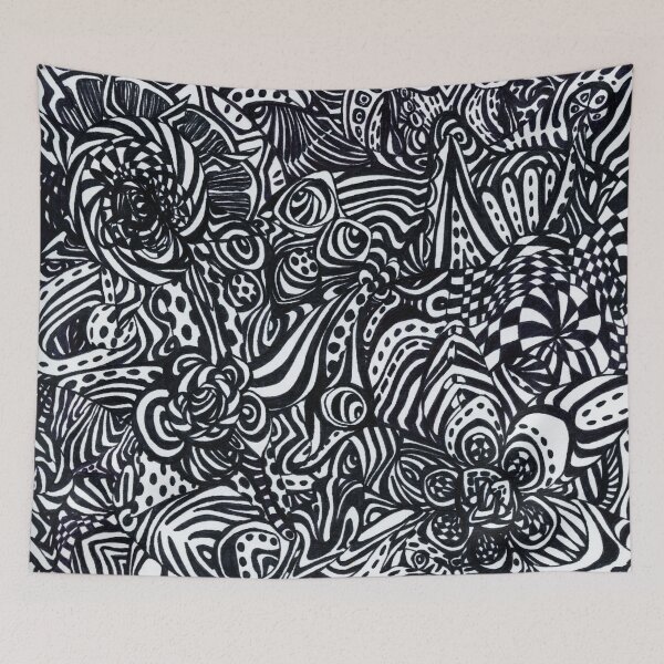 Item preview, Abstract Flowers designed and sold by amafineart1.