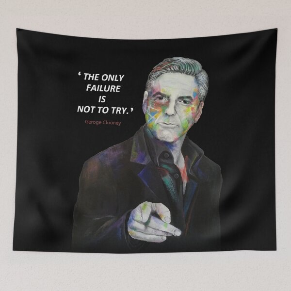 Item preview, Portrait of George Clooney  designed and sold by K H Vang.