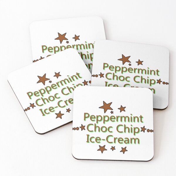 Item preview, Peppermint Choc Chip Ice-Cream Sticker designed and sold by innerspectrum.