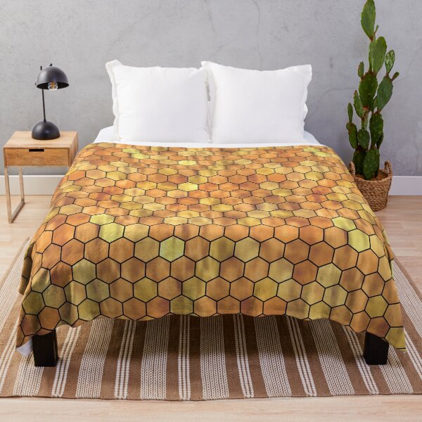 Item preview, Golden Honeycomb Pattern designed and sold by Olooriel.