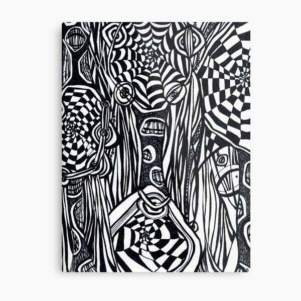 Webs Metal Print