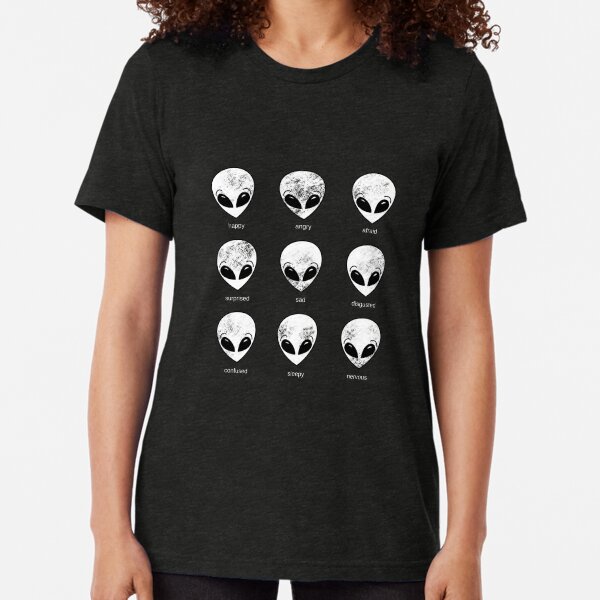 Alien Moods by Silvana Arias Tri-blend T-Shirt