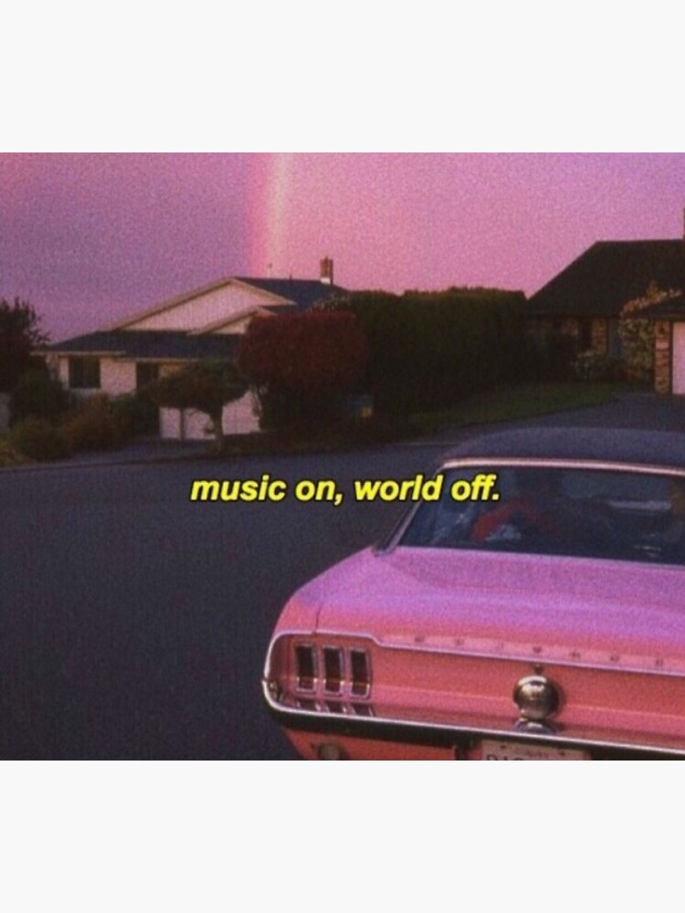 music on world off aesthetic by beccacupcake