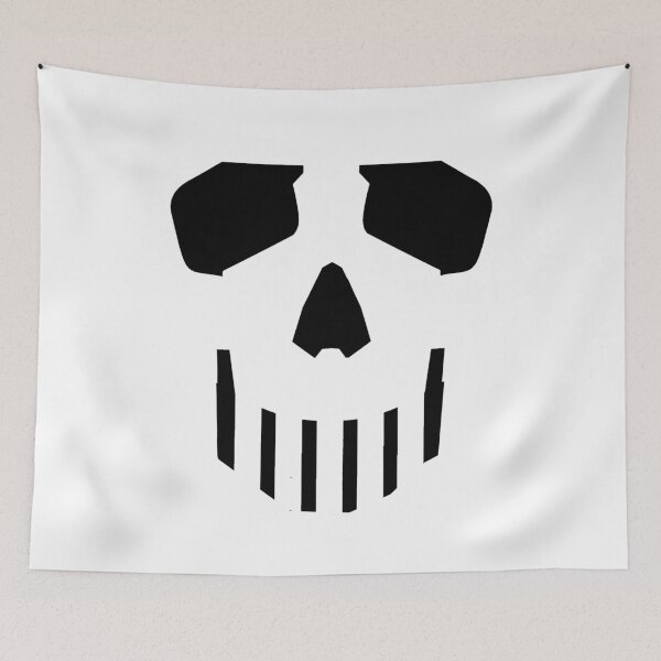 Item preview, white skull cool skull designed and sold by AsKartongs.
