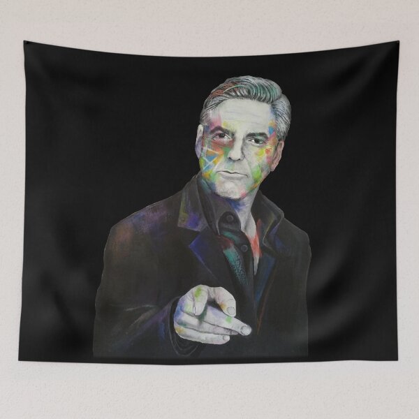 Item preview, Portrait of George Clooney  designed and sold by K H Vang.