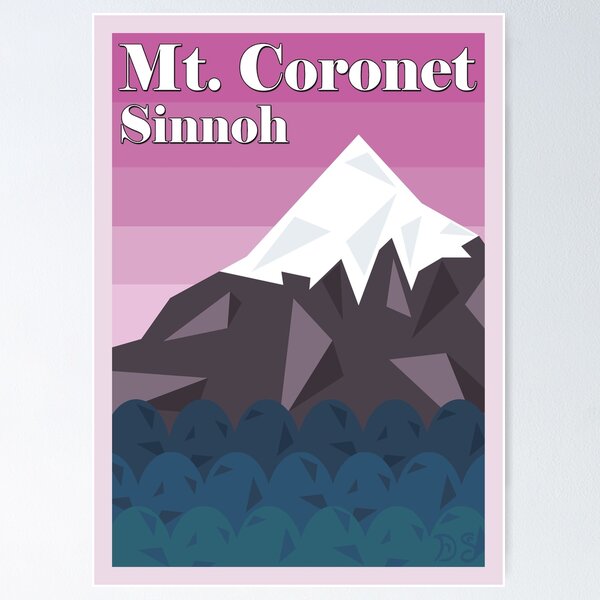 Mount Coronet Poster