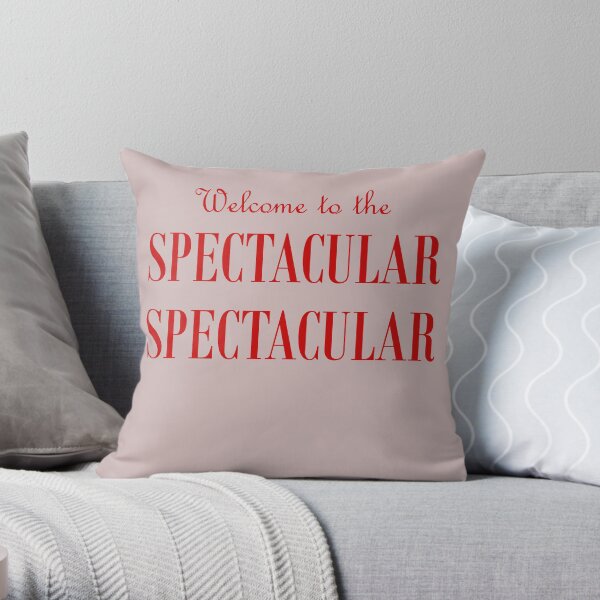 Moulin Rouge Spectacular Spectacular Welcome to the Spectacular Spectacular Aaron Tveit Karen Olivo Nicole Kidman Ewan McGregor Throw Pillow