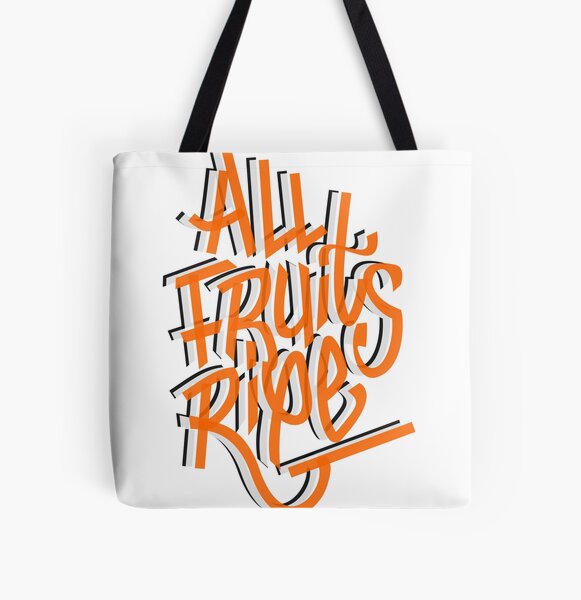 All Fruits Ripe All Over Print Tote Bag