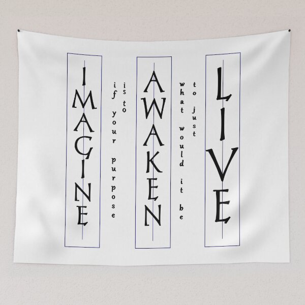 Item preview, IMAGINE AWAKEN LIVE designed and sold by EmblemThreads.