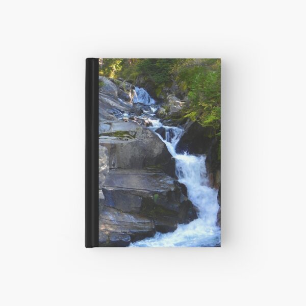 Falls in Mount Rainier Park Hardcover Journal