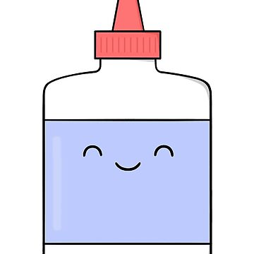 Glue Bottle Poster for Sale by SaradaBoru