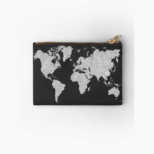 Item preview, Flowers World Map, Floral Map of the World designed and sold by Anna Grunduls.