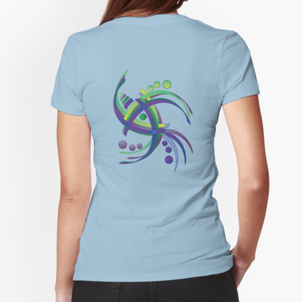 in motion Fitted T-Shirt