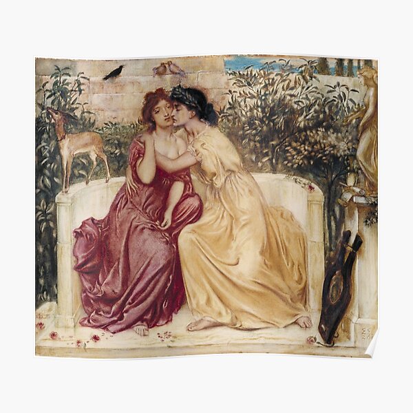 Sappho and Erinna Poster